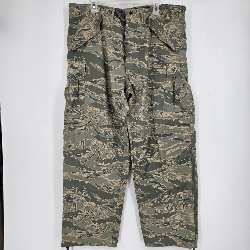 USAF Cold Weather‎ Trouser Pants Mens Large Tiger Stripe Camo SPM1C1-08-D-1041